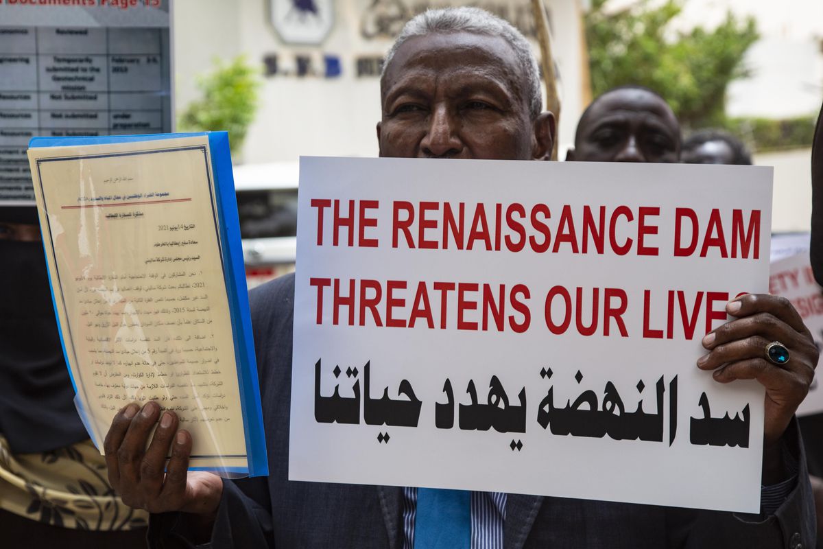 Hedasi Barajı\'nın yapımını üstlenen İtalyan firması Sudan\'da protesto edildi