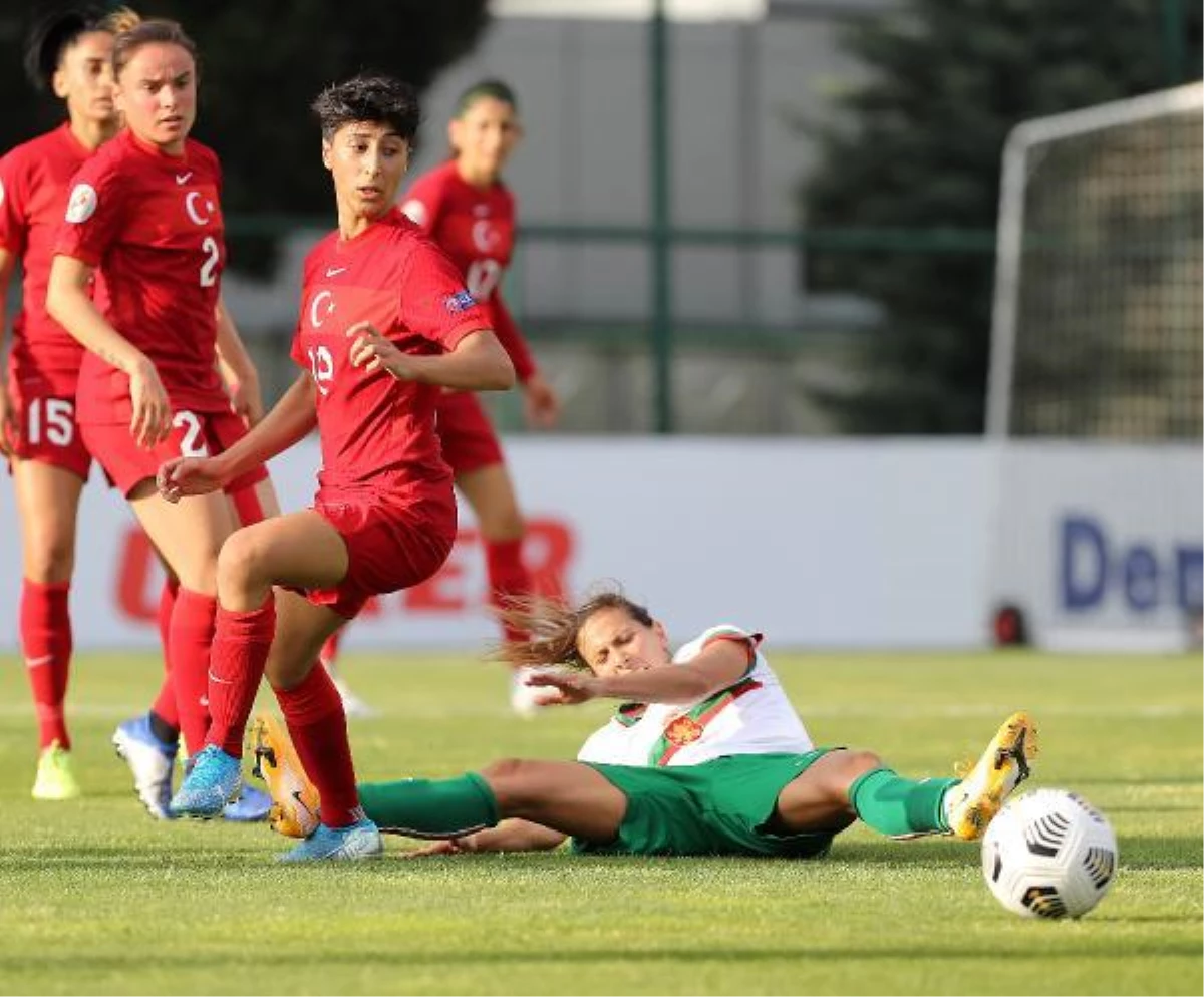 Kadın A Milli Futbol Takımı, Bulgaristan\'ı 3-1 yendi