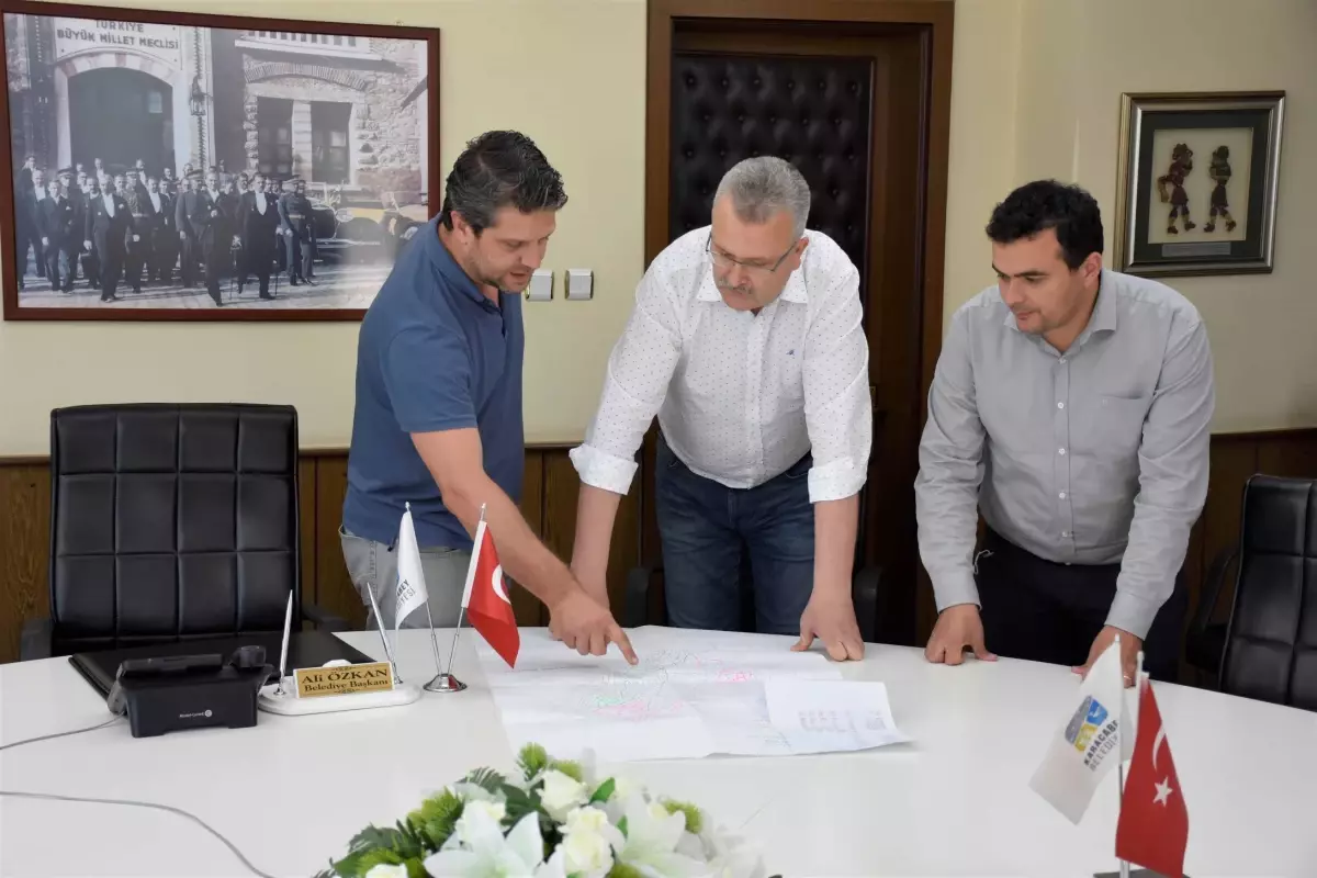 Karacabey\'in altyapı çalışmaları hız kesmiyor