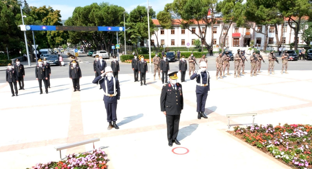 Son dakika haberleri | Muğla\'da Jandarma Teşkilatı\'nın 182. yaşı kutlandı