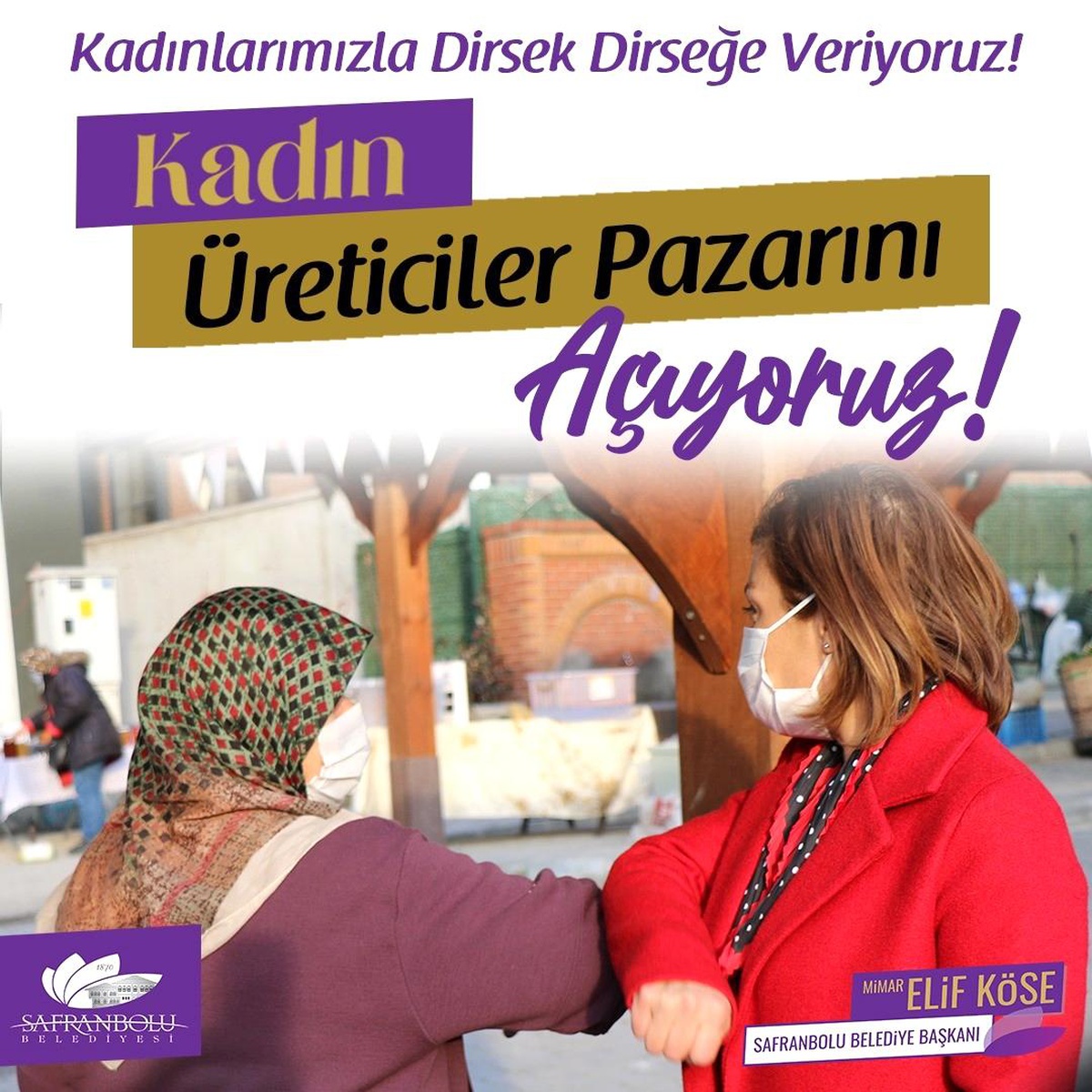 Safranbolu\'da Kadın Üretici Pazarı açılıyor
