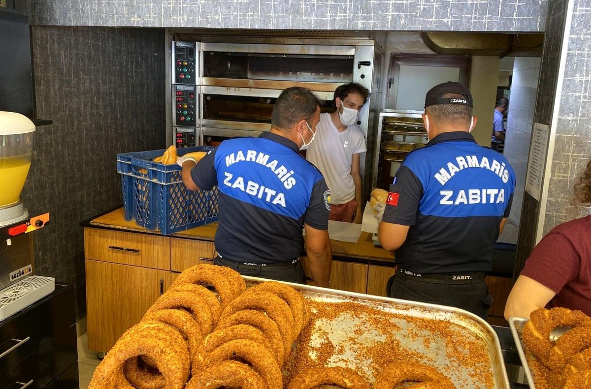 Zabıtadan fırınlara denetim