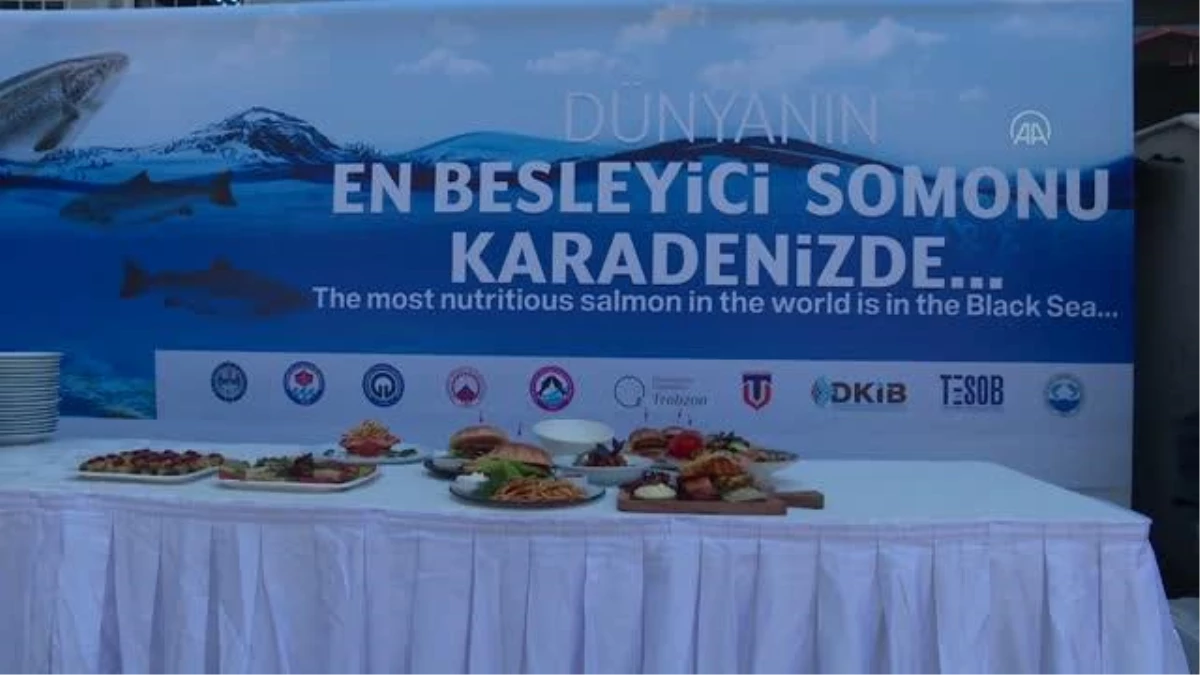 "1. Uluslararası Trabzon Karadeniz Somonu Lezzetleri Festivali" gerçekleştirildi