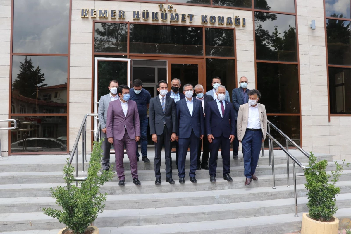 AK Parti Yerel Yönetimler Başkan Yardımcısı Bilal Uçar\'dan Kemer\'e ziyaret