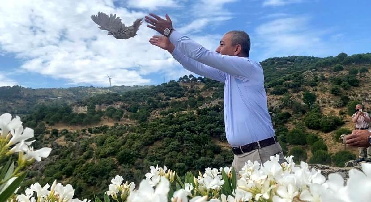 Aydın\'da doğaya ilk kekliği Başkan Kaplan saldı