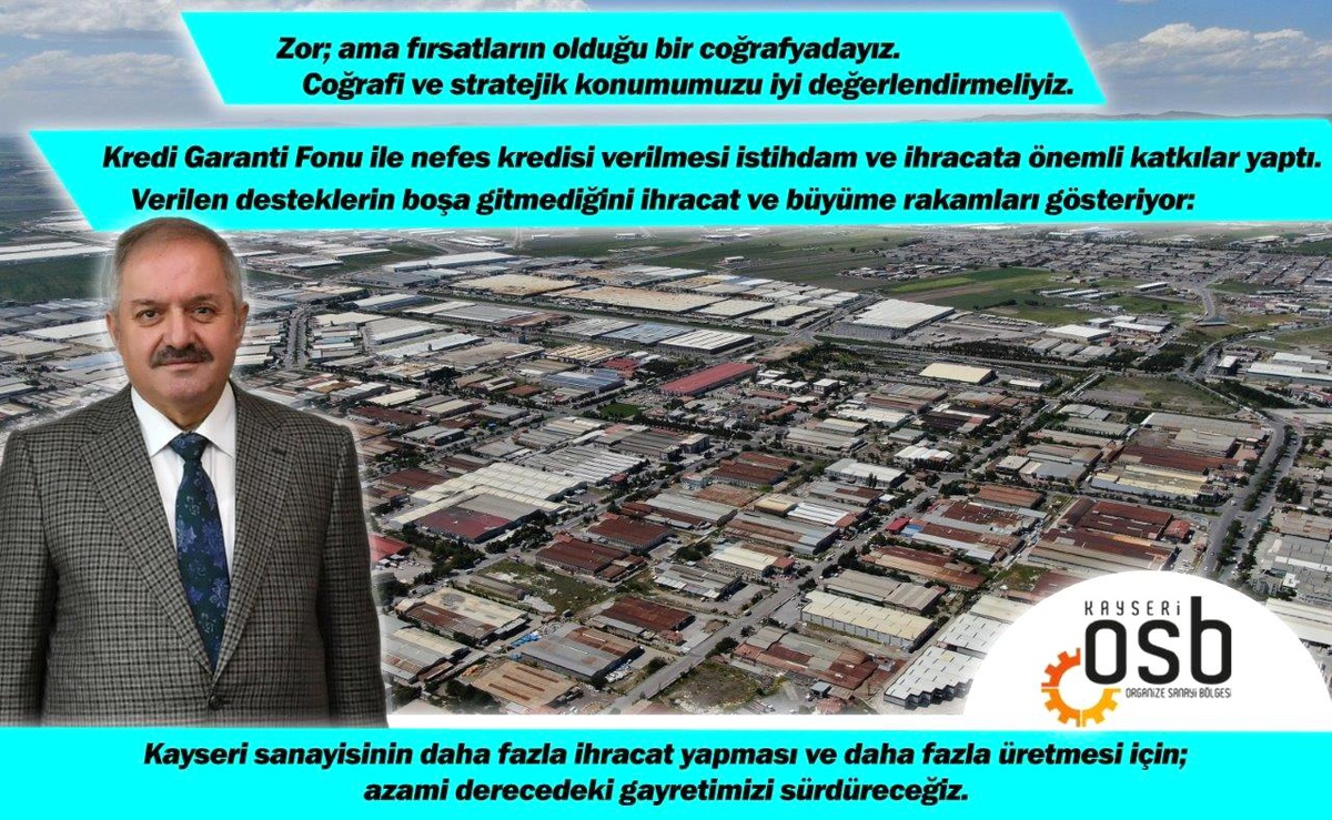 Başkan Nursaçan: "Zor ama fırsatların olduğu bir coğrafyadayız"