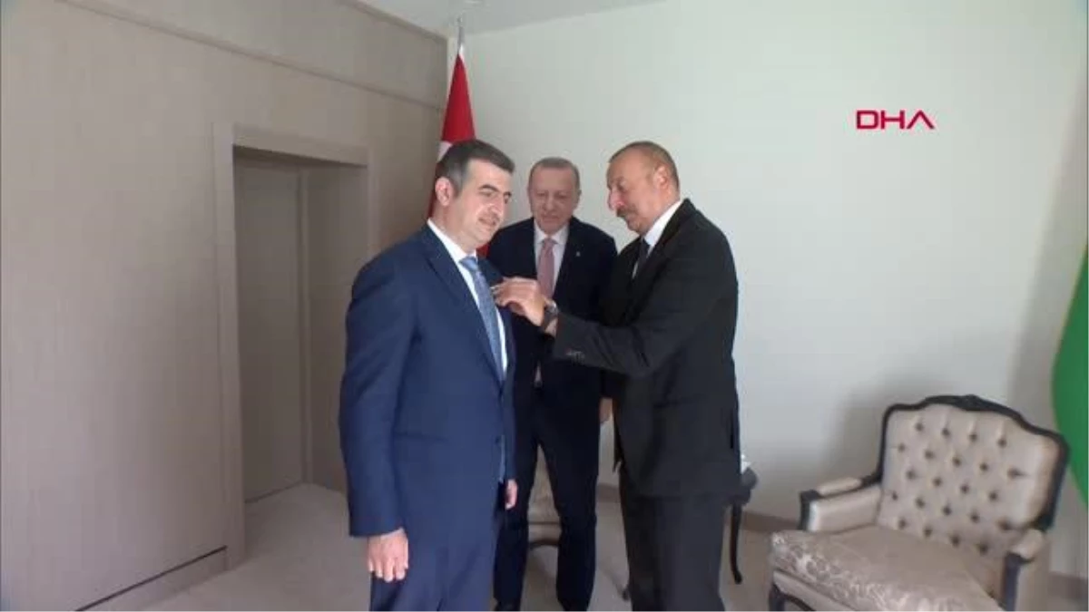Cumhurbaşkanı Aliyev, Haluk Bayraktar\'a \'Karabağ Nişanı\' verdi