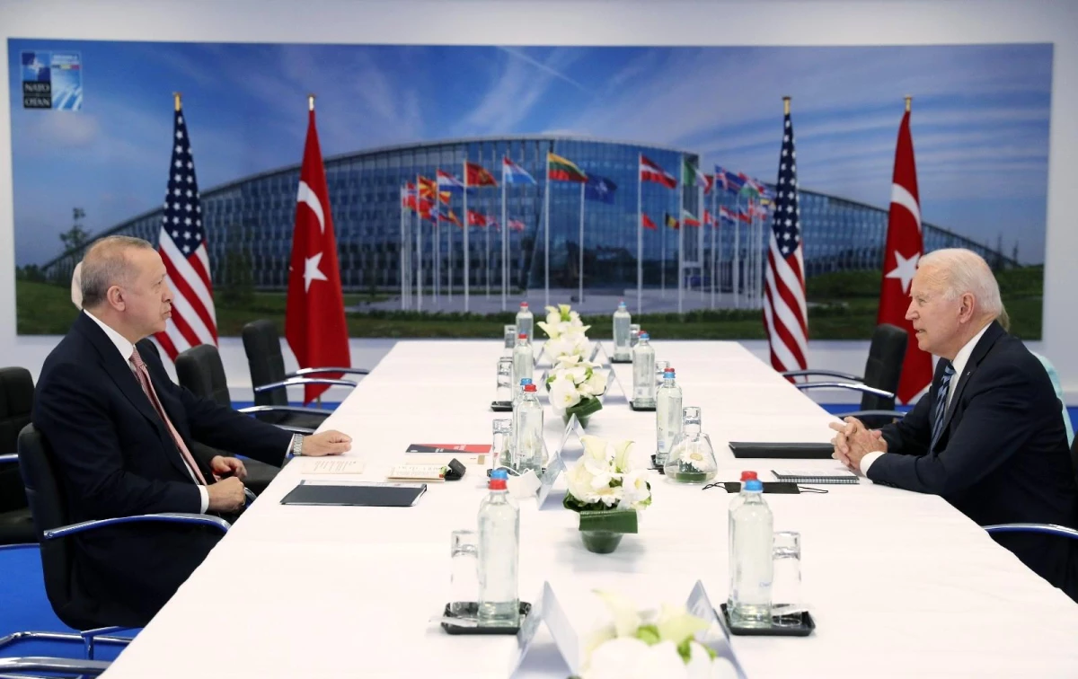 Cumhurbaşkanı Erdoğan, NATO Zirvesi\'nde görüştüğü liderlere "Türkiye\'nin Terörizmle Mücadelesi" kitabını takdim etti