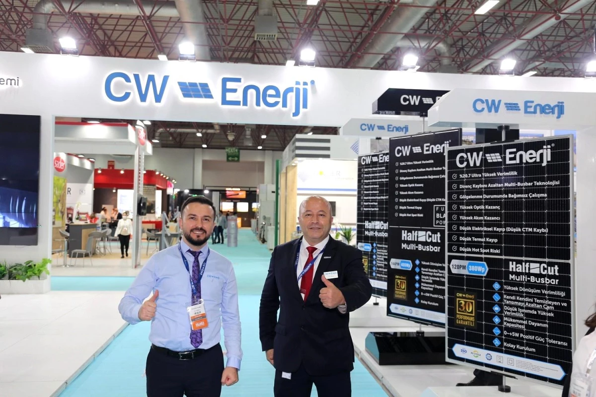 CW Enerji, Solarex İstanbul ile Konya Enerji Zirvesi ve Fuarı\'nda
