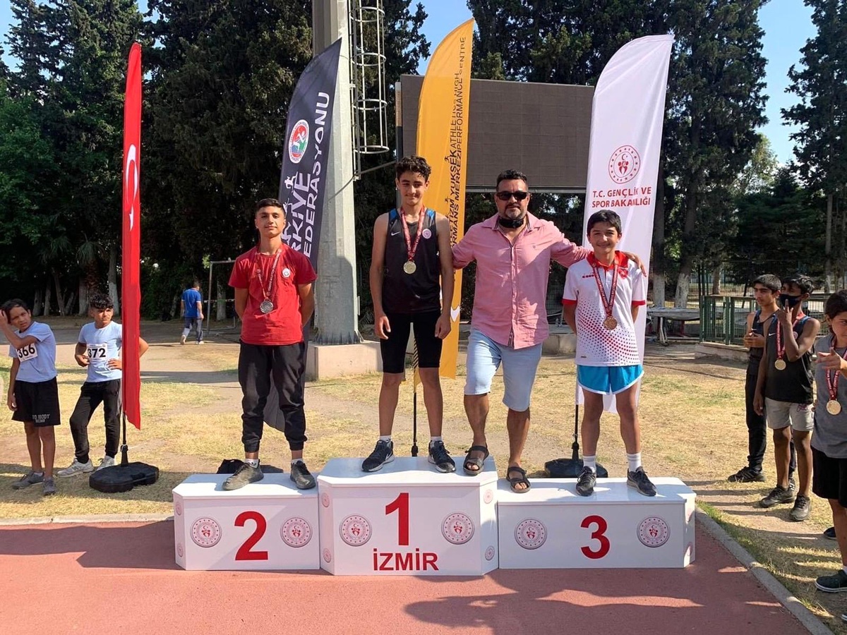 Denizlili sporcular 6 madalyayla döndü