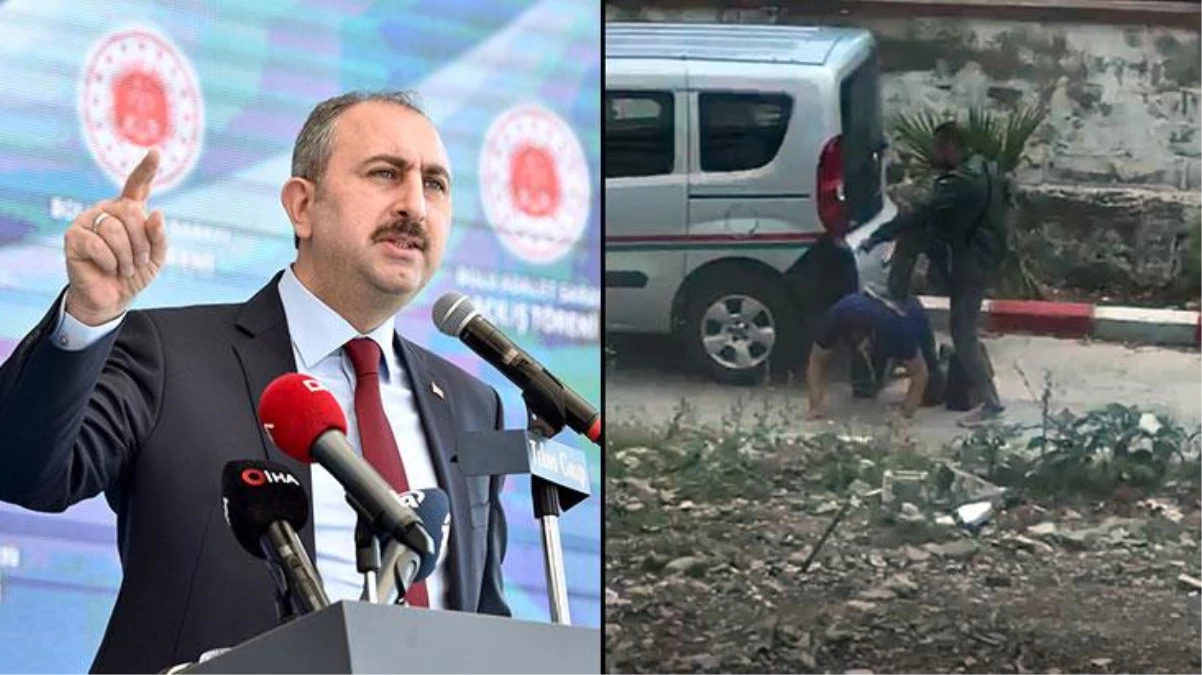 Hacze giden avukatın kafasına silah dayayan şahsa Adalet Bakanı Gül\'den sert tepki: Adalete saldırı kabul ediyoruz