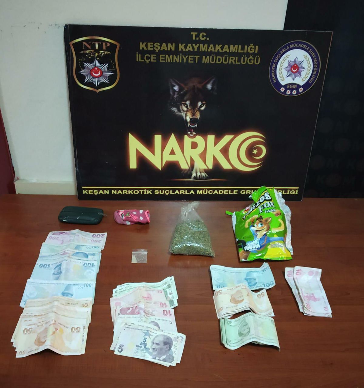 Keşan\'da evinde uyuşturucu yakalanan şüpheli tutuklandı