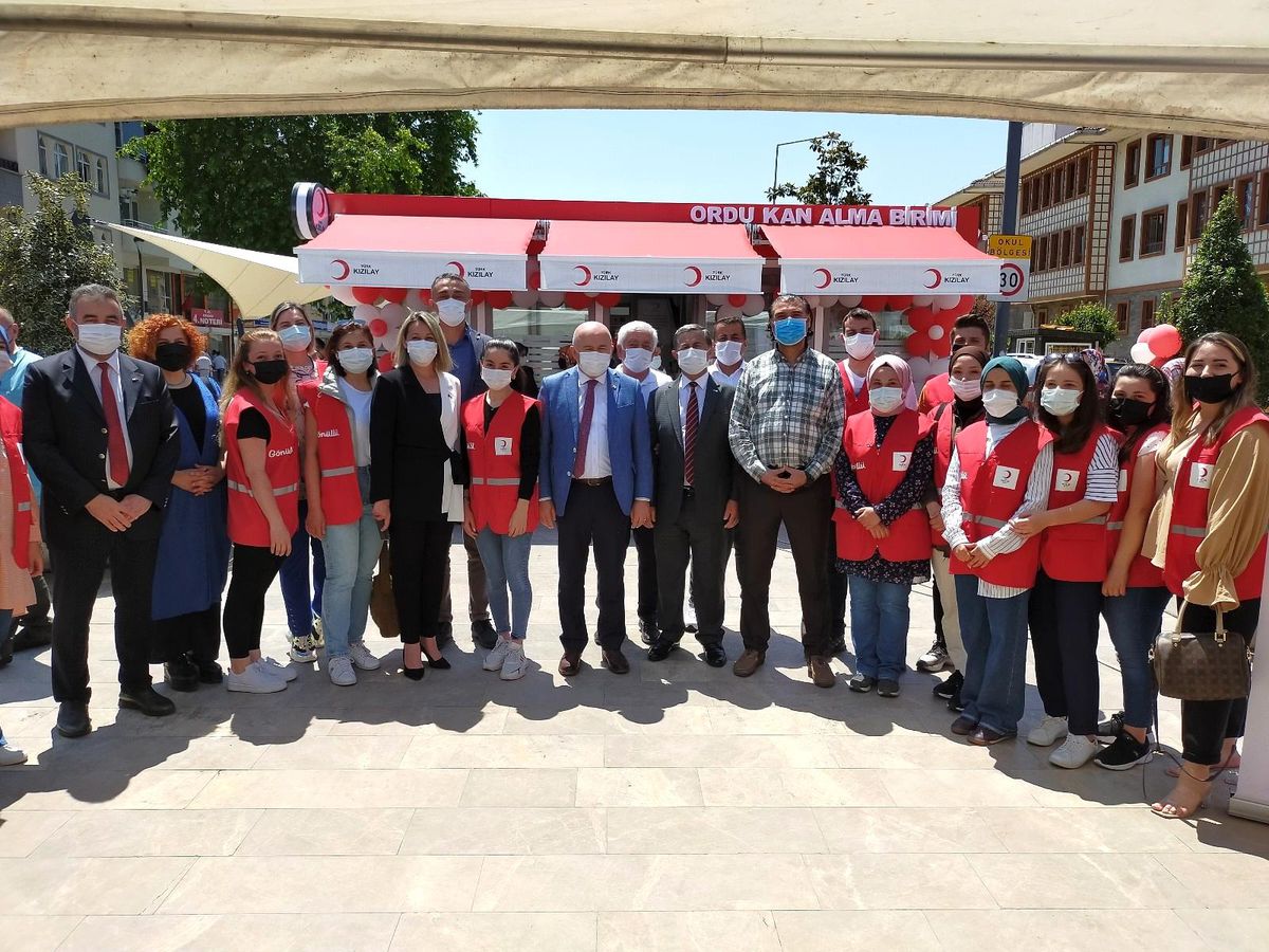 Ordu\'da kan alma birimi hizmete açıldı