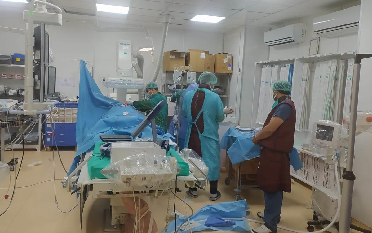 Siirt\'te kalıcı kalp pili nakledilen hasta sağlığına kavuştu