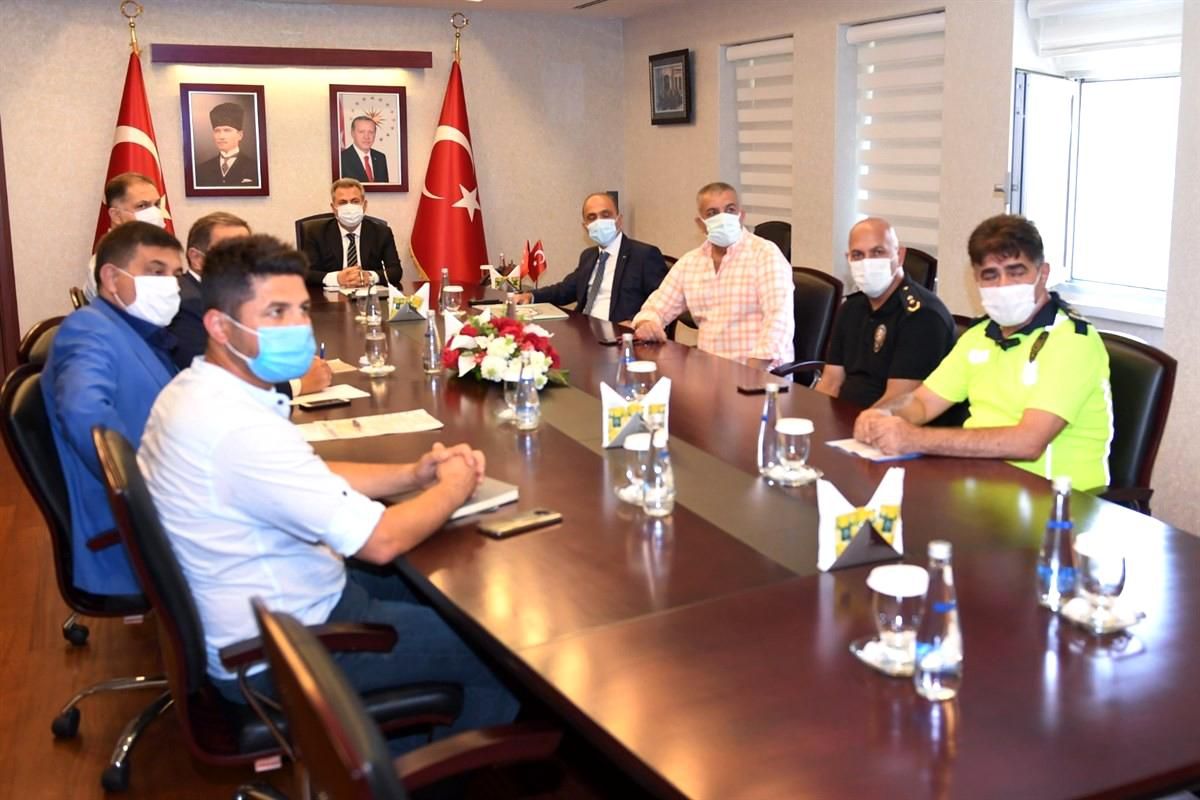 Yeni Adana Stadı güvenlik toplantısı yapıldı