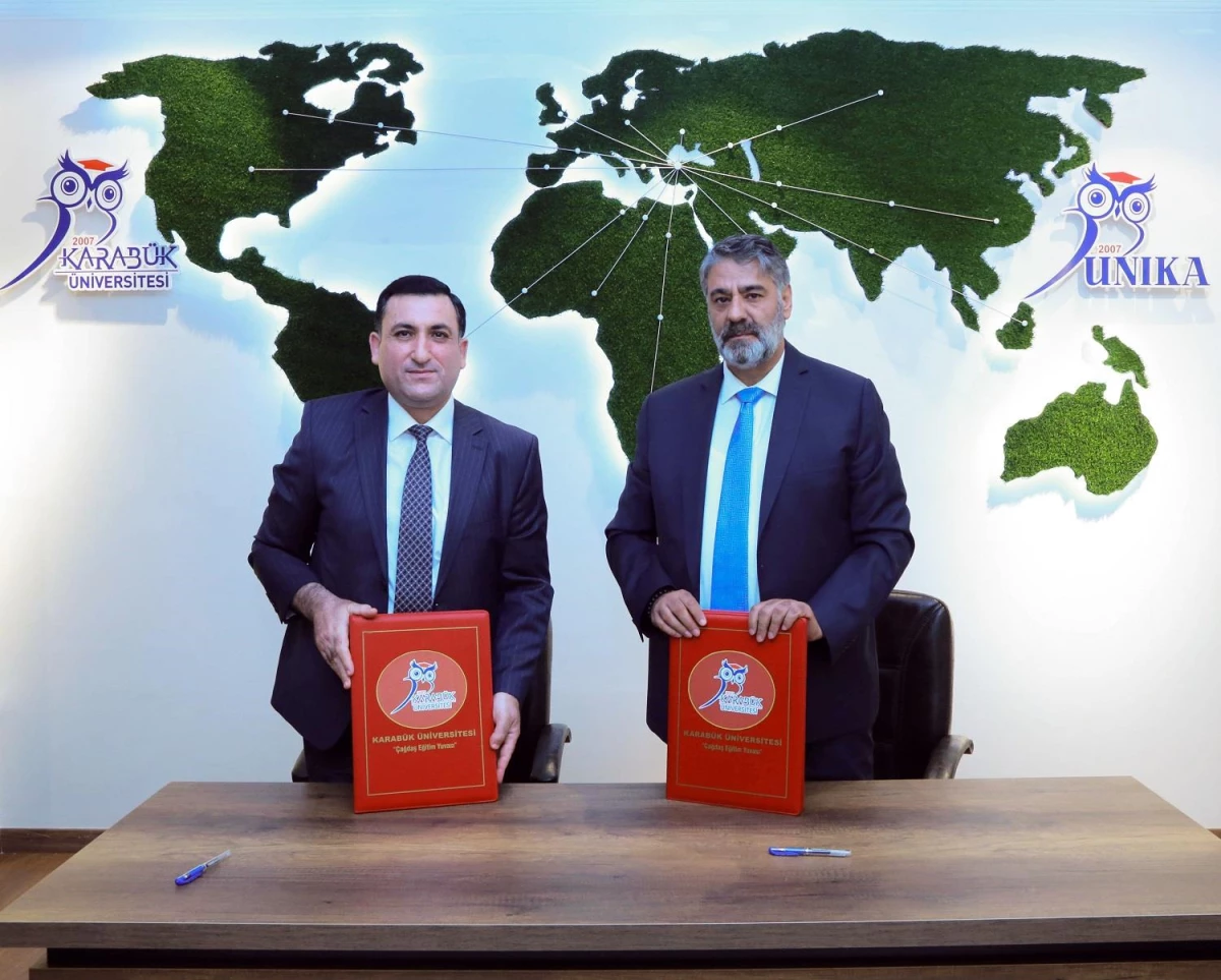 Azerbaycan Devlet Petrol ve Sanayi Üniversitesinden KBÜ\'ye ziyaret