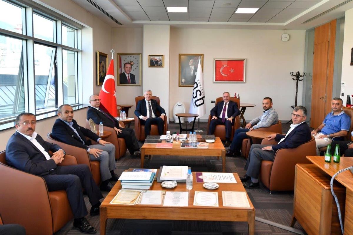 Kayseri OSB Başkanı Nursaçan, MHP yönetimine çalışmalarını anlattı