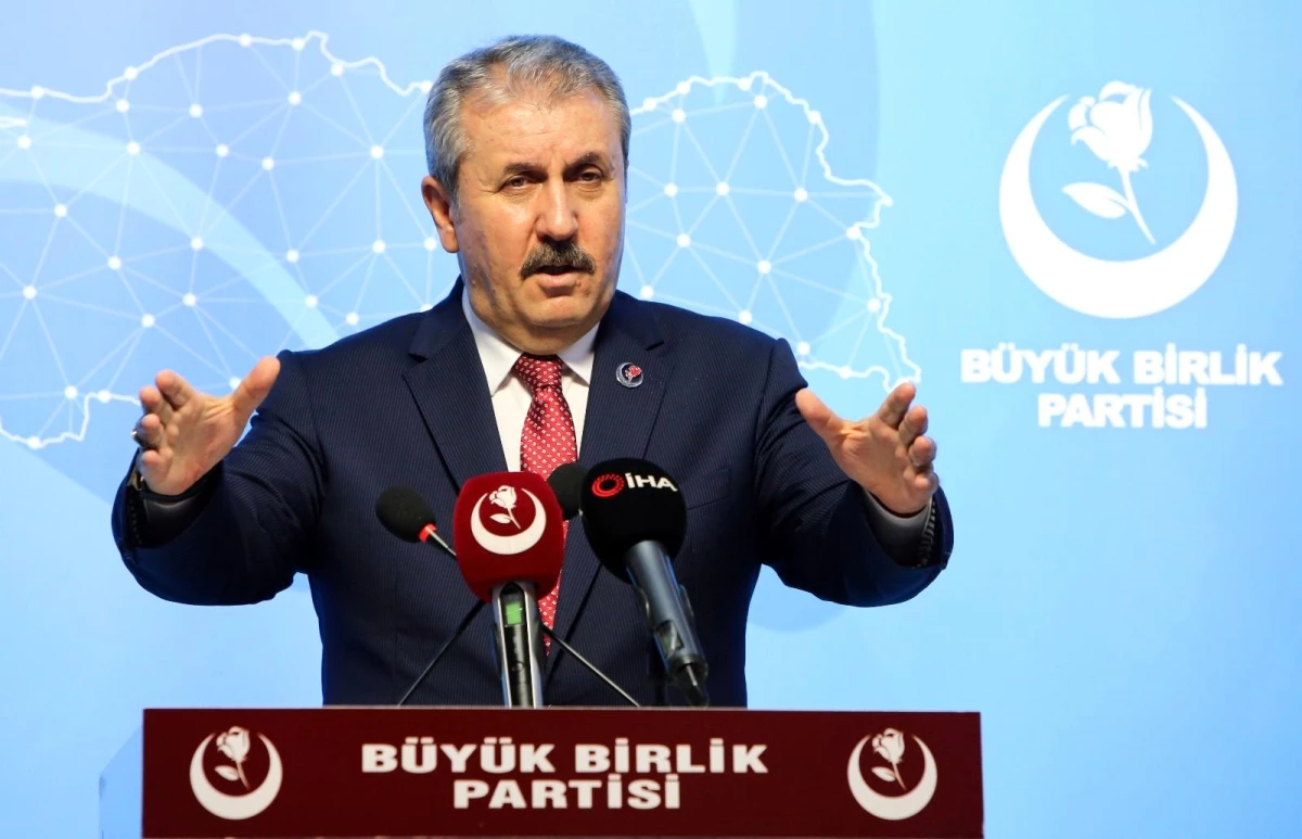 BBP Genel Başkanı Destici, "Eski Türkiye özlemi içerisinde olanlar erken seçim istiyorlar"