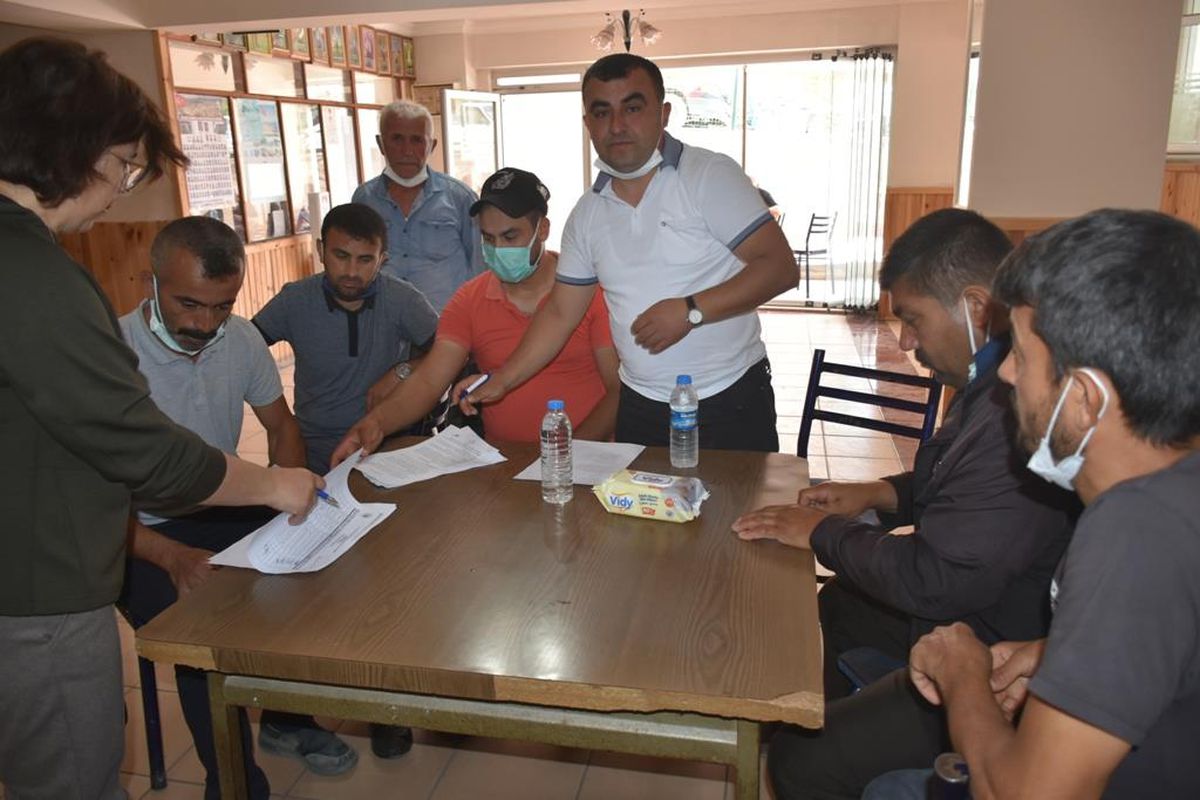 Boyabat Nakliyeciler Karayolu Yük Taşıma Kooperatifi Başkanlığına Yılmazer seçildi