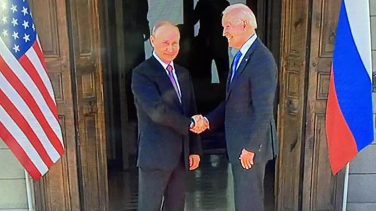 Dünya bu zirveye kilitlendi! ABD Başkanı Biden ve Putin görüşme öncesi poz verdi