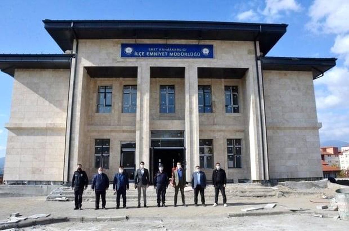 Emet\'te Emniyet Müdürlüğü binası hizmete girdi