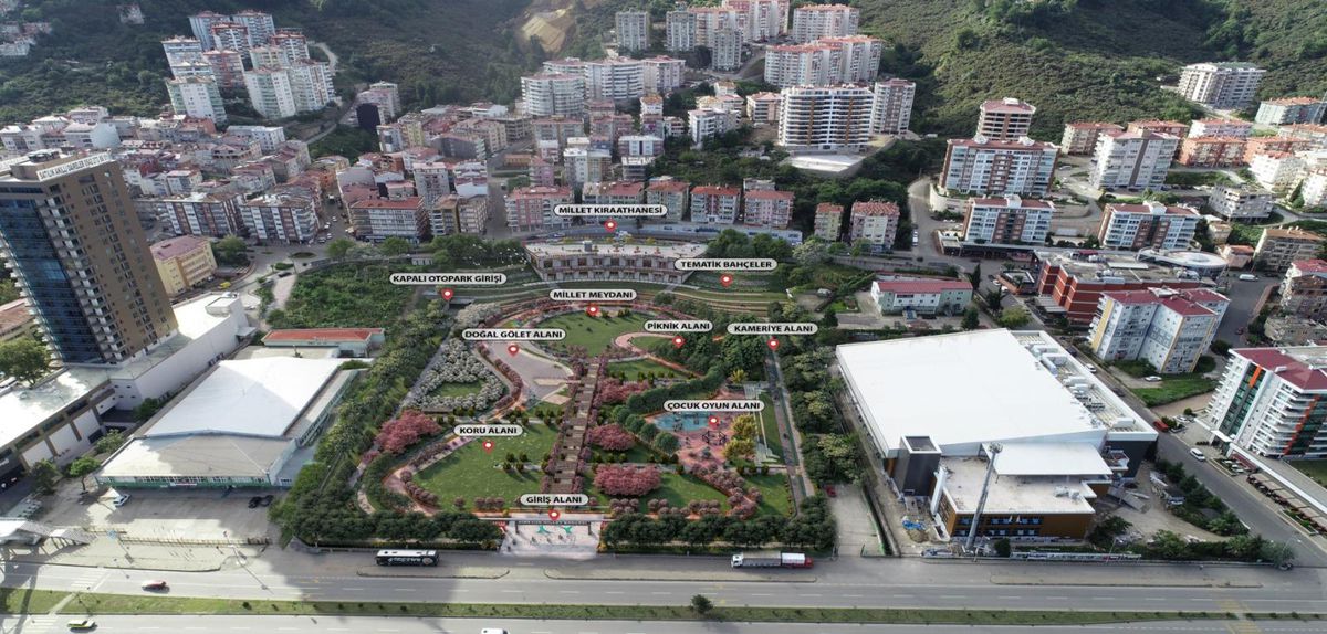 Giresun\'a inşa edilecek Millet Bahçesi\'nin ihalesi 9 Temmuz\'da yapılacak