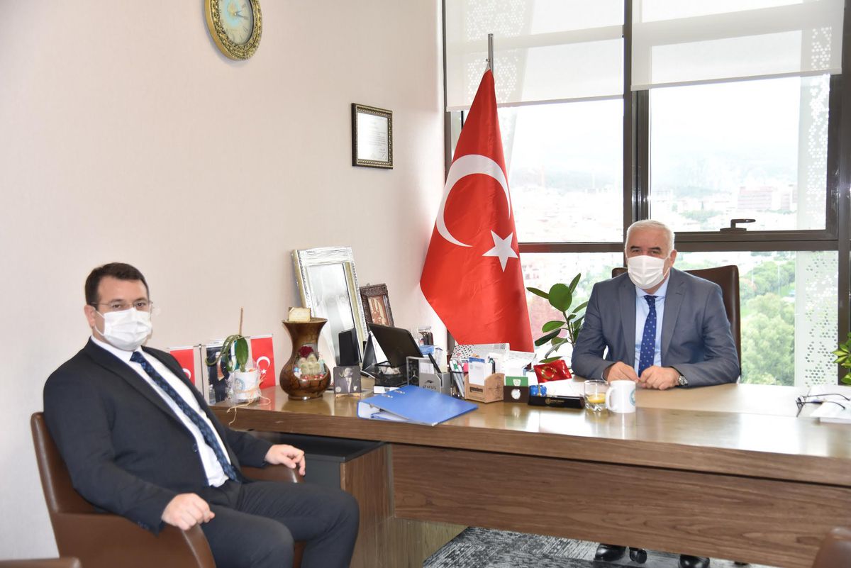 Gülgeç\'ten Büyükşehir\'e ziyaret