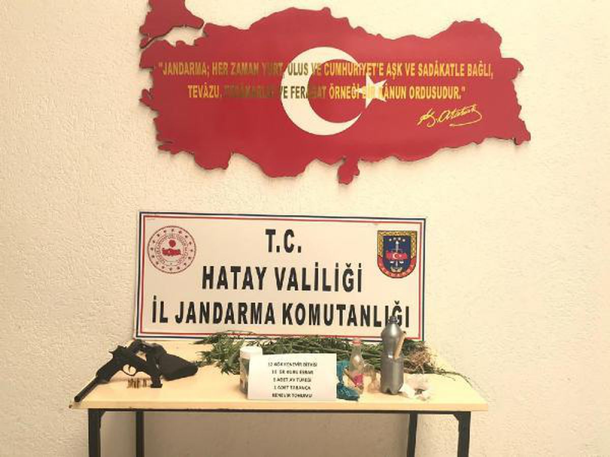 Hatay\'da uyuşturucu operasyonuna 3 tutuklama