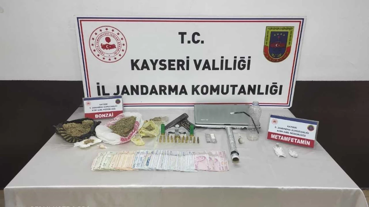 Son dakika haberleri | Kayseri\'de uyuşturucu operasyonunda 2 şüpheli yakalandı