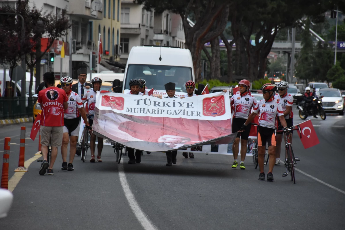 Kıbrıs Gazisi anısına düzenlenen 861 kilometrelik bisiklet turu Ordu\'da sonlandı