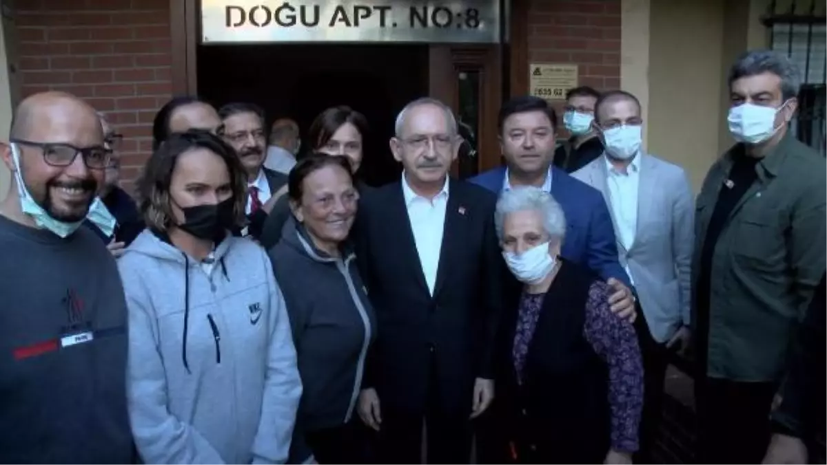 Kılıçdaroğlu\'ndan Saltık\'ın ailesine taziye ziyareti