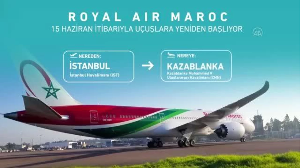 Son dakika haberleri... Royal Air Maroc, İstanbul-Kazablanka uçuşlarına yeniden başladı