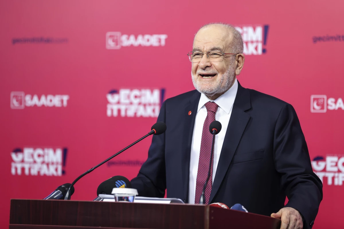 Saadet Partisi Genel Başkanı Karamollaoğlu, parti içindeki kongre tartışmalarını değerlendirdi Açıklaması