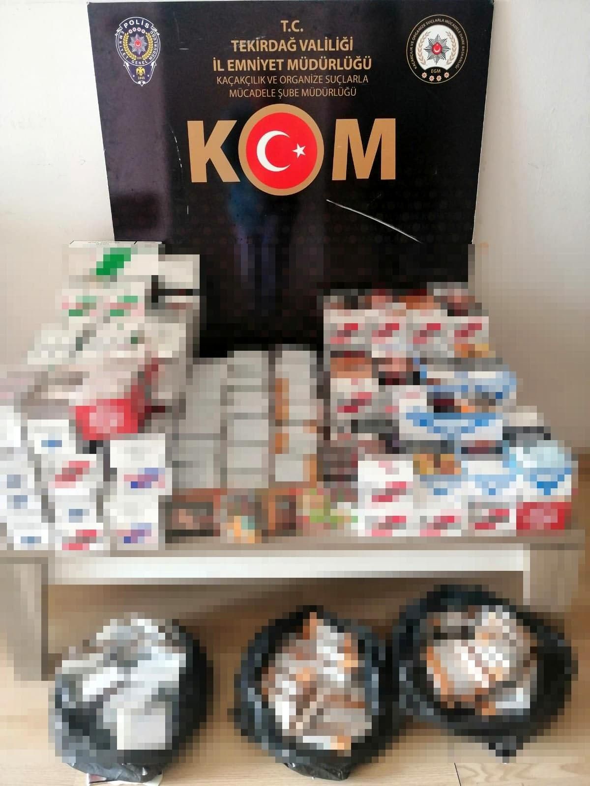Tekirdağ\'da tütün operasyonu
