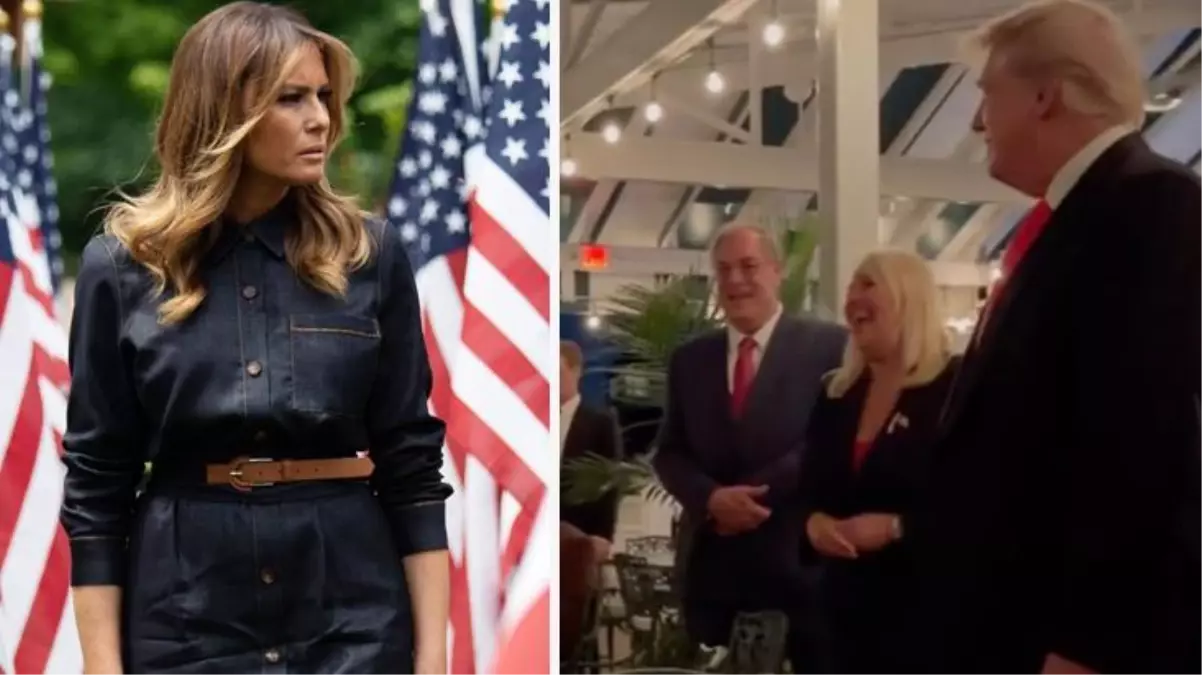 Eşi Melania, Trump\'ın doğum günü partisine katılmadı