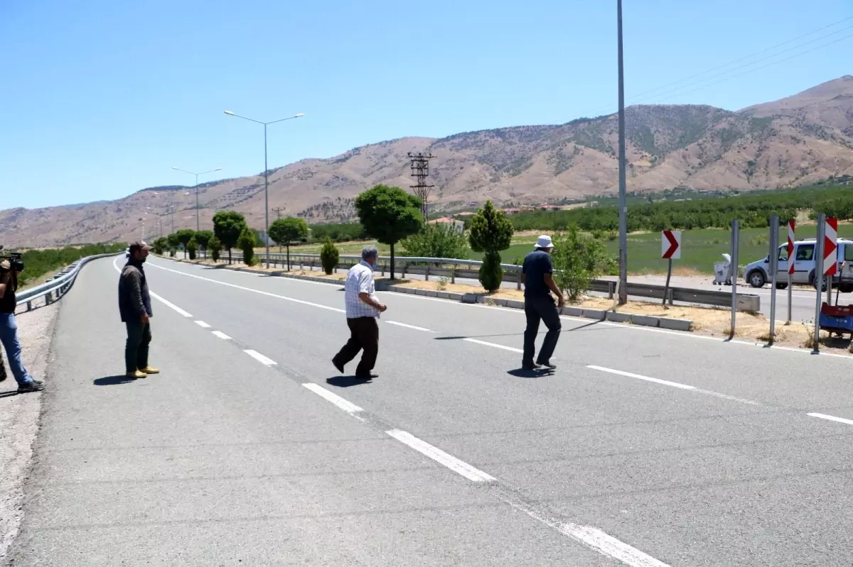 Son dakika haber | Yolun karşısına geçmek için ölümü göze alan vatandaşlar çözüm bekliyor