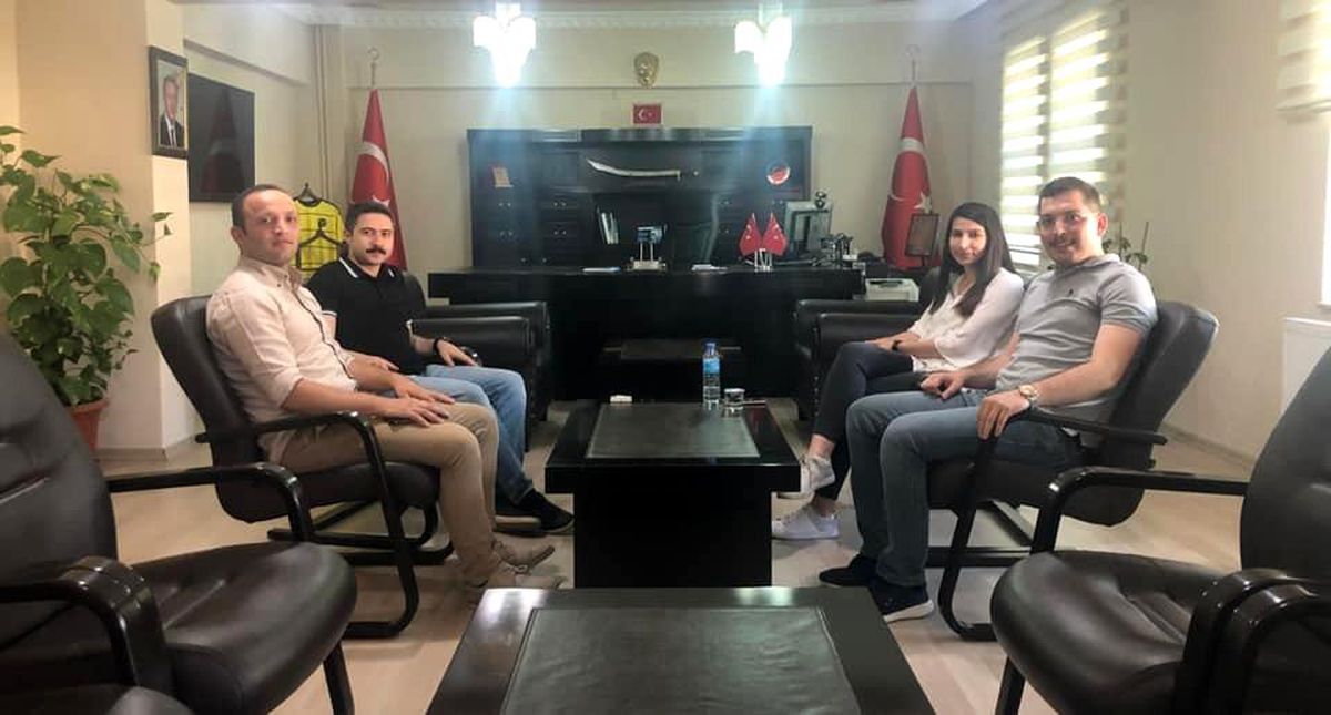 Başsavcı Altınay\'dan Kaymakam Zeyrek\'e veda ziyareti