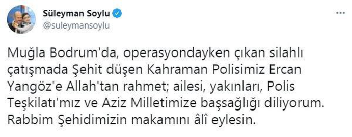 Bodrum\'da polis silah kaçakçılarıyla çatıştı: 1 şehit, 1 polis yaralı (5)