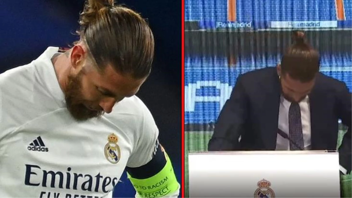 Real Madrid\'in efsane kaptanı Ramos, veda konuşması sırasında ağladı