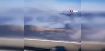 Son dakika haberleri! Güney Kıbrıs'ta yangın: 300 hektar orman zarar gördü