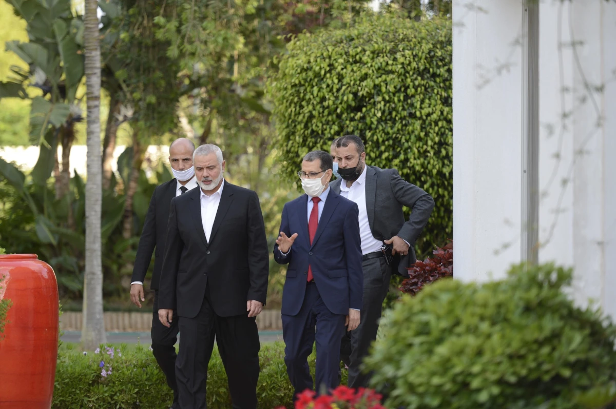 Son dakika! Hamas lideri Heniyye, Fas Başbakanı Osmani ile görüştü
