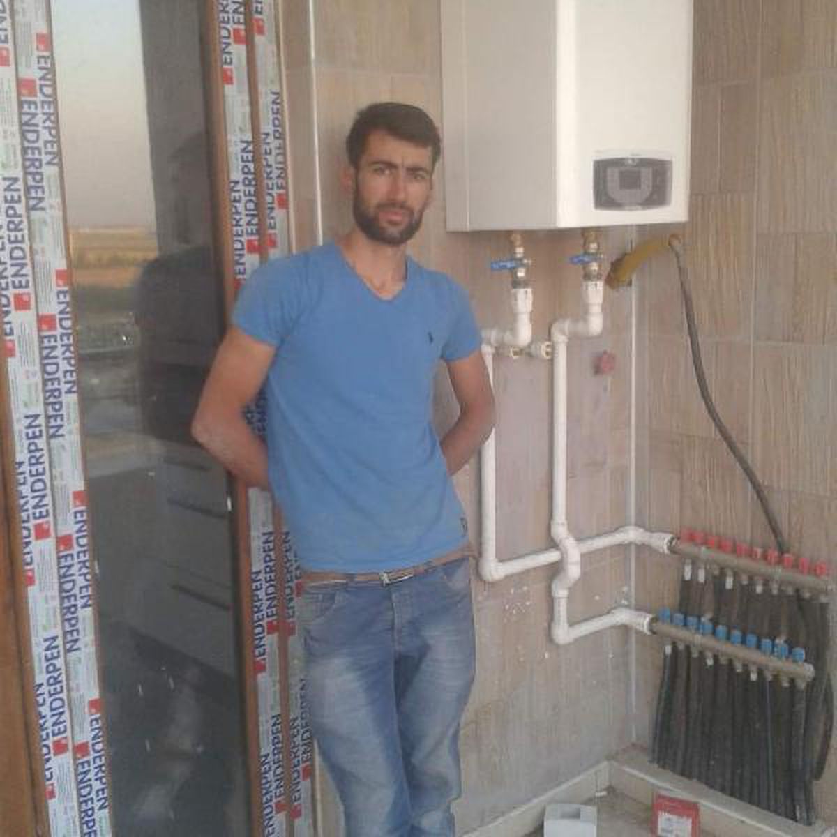 Harç makinesi pervanesine kapılan işçi öldü