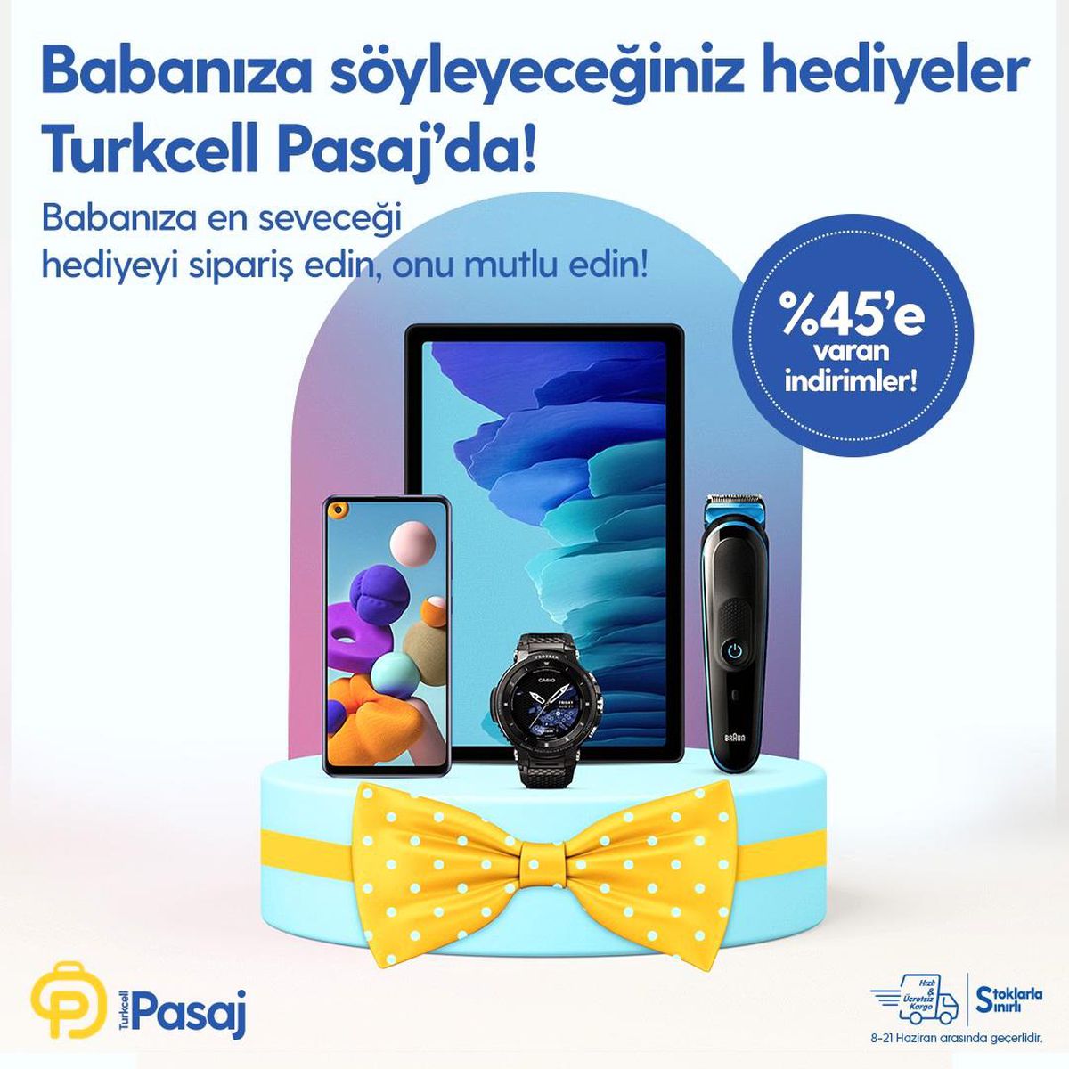 Hem karne hem Babalar günü için hediye seçenekleri