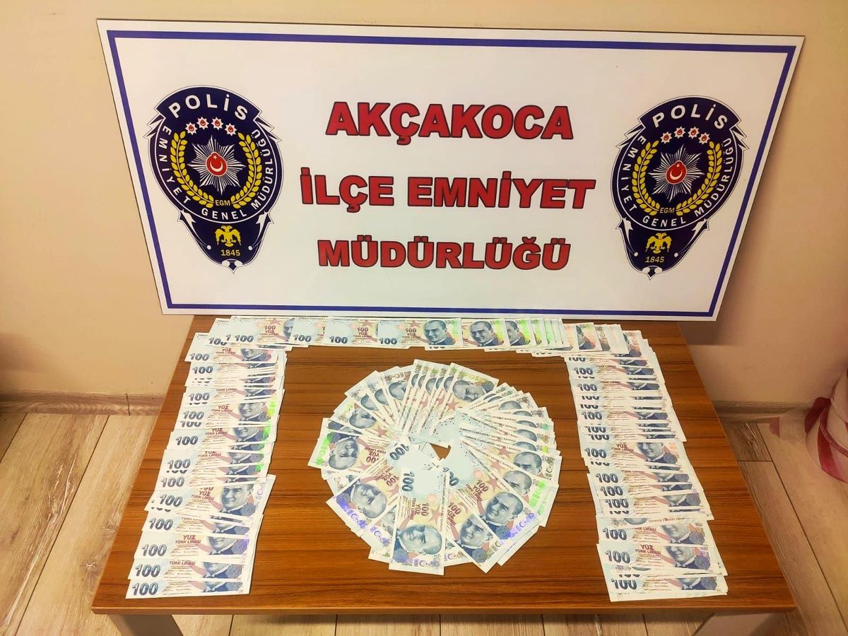 Sahte para ile alışveriş yapınca yakalandı