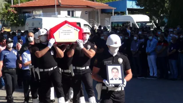 Son dakika haberi! Şehit polis memuru için Muğla'da tören düzenlendi