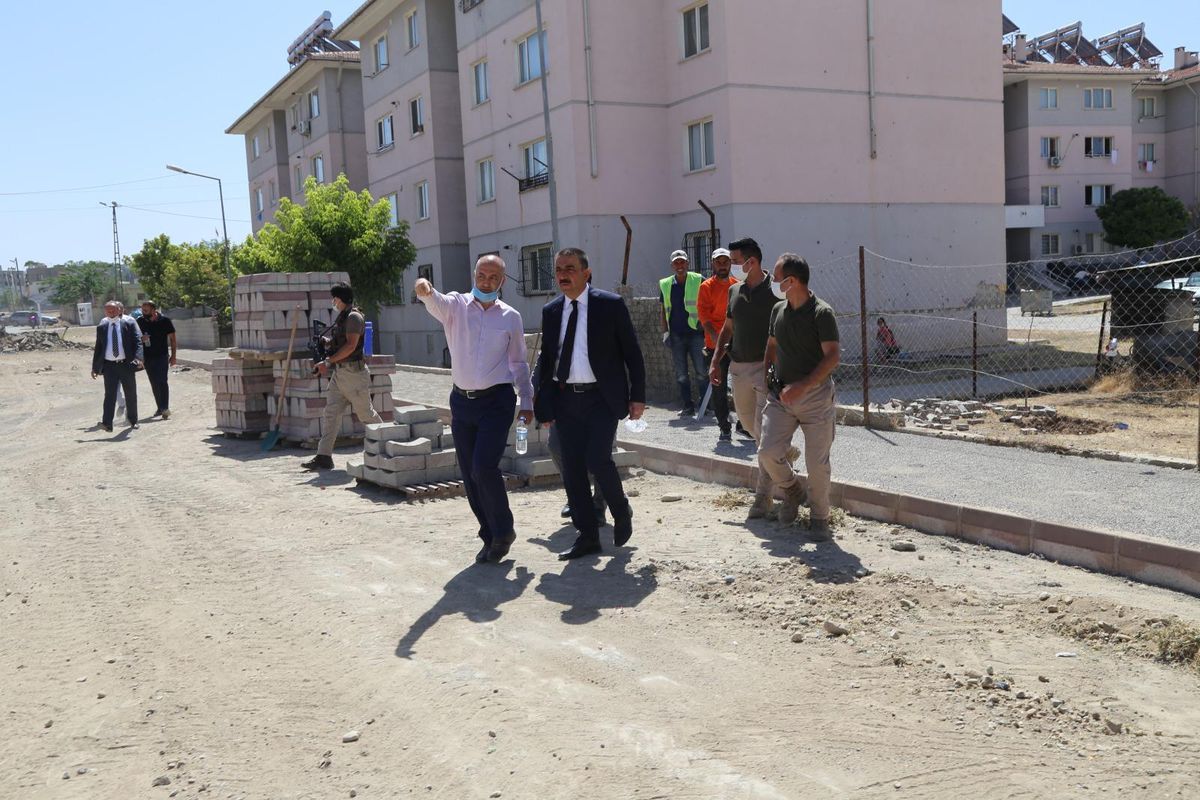 Siirt Valisi Hacıbektaşoğlu alt ve üst yapı çalışmalarını inceledi