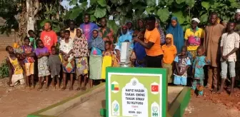 Simavlı hayırsever vatandaştan Benin'e su kuyusu hayrı