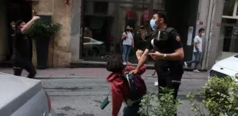 HDP'ye yönelik saldırının protesto edildiği gösteride arbede çıktı