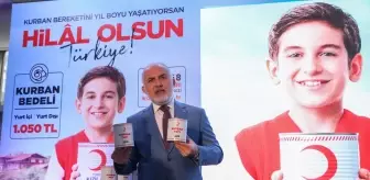 Türk Kızılay bu yıl yurt içi kurban bağış fiyatını artırmama kararı aldı