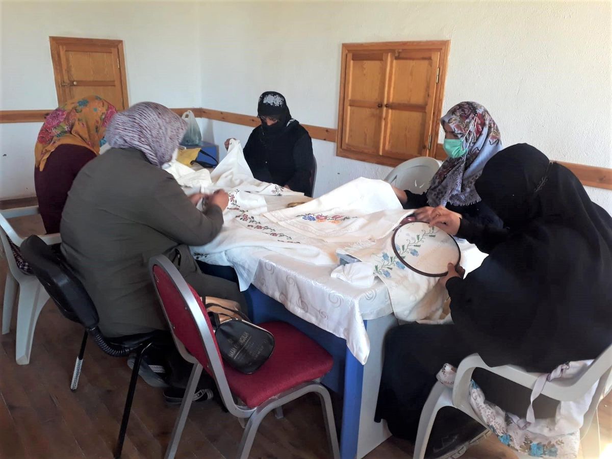 Van\'da kadınlara yönelik "Ev Tekstili Ürünleri Hazırlama" kursu ilgi görüyor